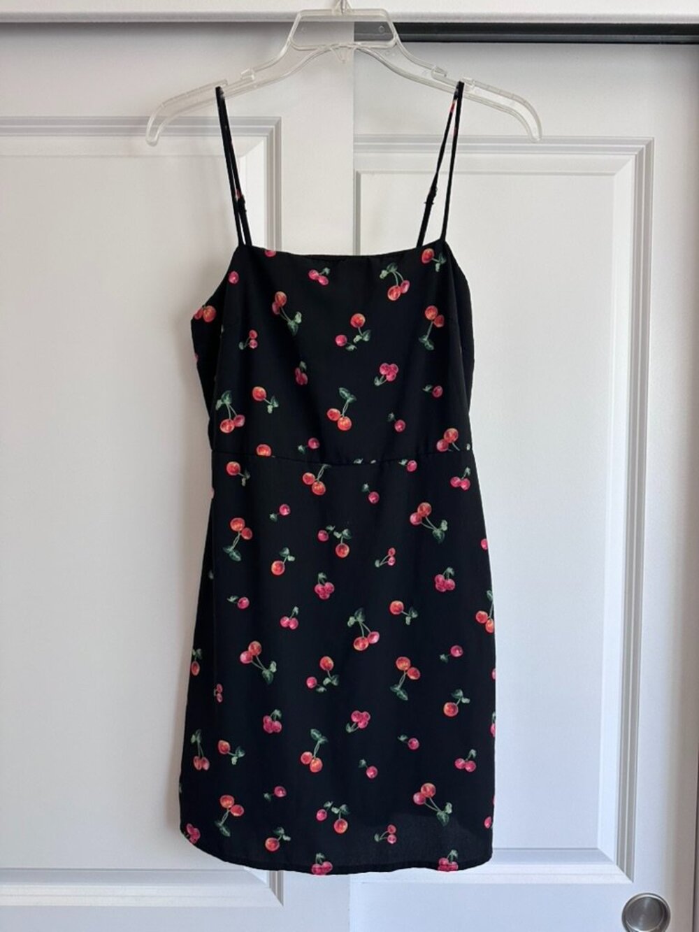 Lulus Cherry Print Cami Mini Dress